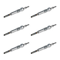 6 Glow Plugs Metal Glow Plugs 11 V NGK D-Power for e.g....