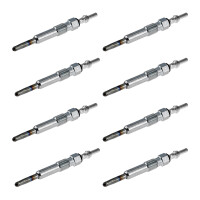 8 Glühkerzen Metall-Glühkerze 11 V NGK D-Power...