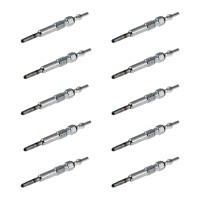 10 Glow Plugs Metal Glow Plugs 11 V NGK D-Power for e.g....