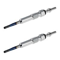 2 Glow Plugs Metal Glow Plugs 5 V NGK IAM-Expertise...