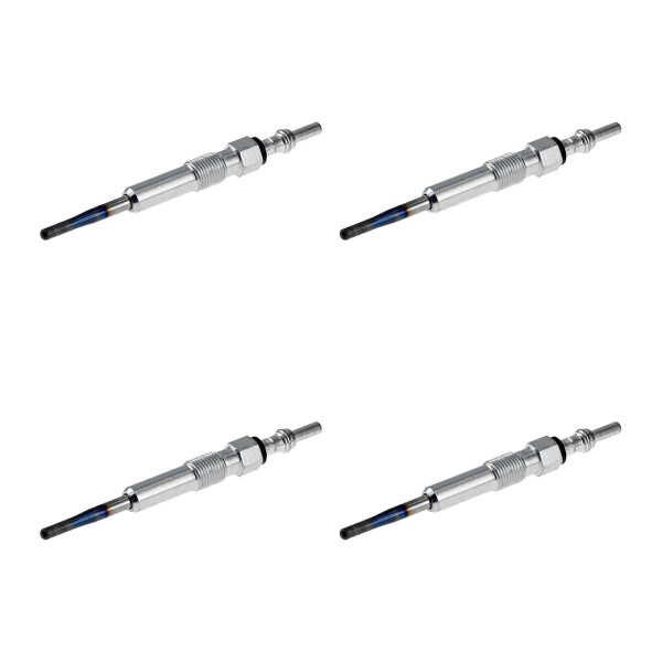 4 Glühkerzen Metall-Glühkerze 5 V NGK IAM-Expertise D-Power für u.a. VW GOLF