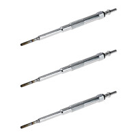 3 Glow Plugs Metal Glow Plugs 11 V NGK suitable for e.g....