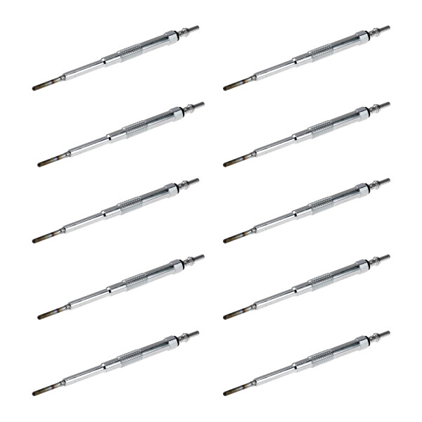 10 Glow Plugs Metal Glow Plugs 11 V NGK suitable for e.g. SUBARU FORESTER