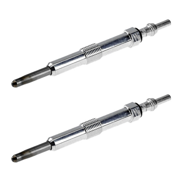 2 Glow Plugs Metal Glow Plugs 11 V NGK for e.g. LAND ROVER DISCOVERY