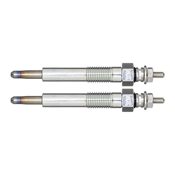 2 Glow Plugs Metal Glow Plugs 11 V NGK D-Power suitable for e.g. OPEL CORSA