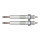 2 Glow Plugs Metal Glow Plugs 11 V NGK D-Power suitable for e.g. OPEL CORSA