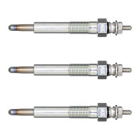 3 Glow Plugs Metal Glow Plugs 11 V NGK D-Power suitable...