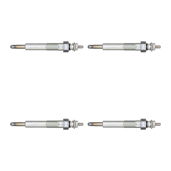 4 Glow Plugs Metal Glow Plugs 11 V NGK D-Power suitable for e.g. OPEL CORSA