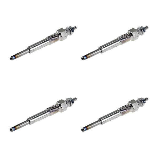 4 Glow Plugs Metal Glow Plugs 11 V NGK IAM expertise for SSANGYONG KORANDO