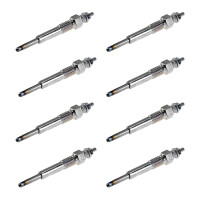 8 Glow Plugs Metal Glow Plugs 11 V NGK IAM expertise for...