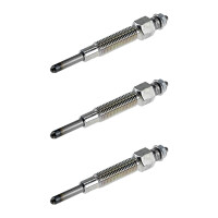3 Glow Plugs Metal Glow Plugs 11 V NGK suitable for...