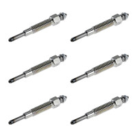 6 Glow Plugs Metal Glow Plugs 11 V NGK suitable for...