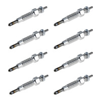 8 Glow Plugs Metal Glow Plugs 11 V NGK IAM expertise for...