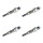 4 Glow Plugs Metal Glow Plugs 11 V NGK suitable for NISSAN PICK and others