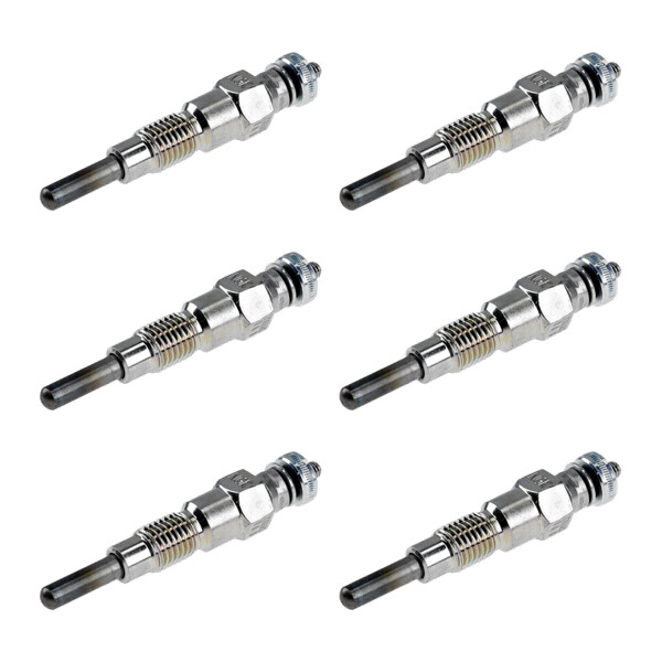 6 Glow Plugs Metal Glow Plugs 11 V NGK suitable for NISSAN PICK and others