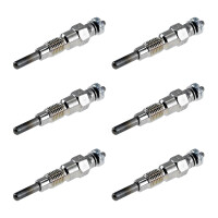 6 Glow Plugs Metal Glow Plugs 11 V NGK suitable for...