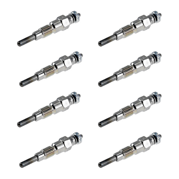 8 Glühkerzen Metall-Glühkerze 11 V NGK IAM-Expertise für u.a. NISSAN PICK