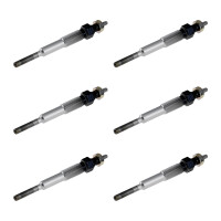6 Glow Plugs Metal Glow Plugs 11 V NGK IAM-Expertise for...