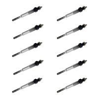 10 Glühkerzen Metall-Glühkerze 11 V NGK...