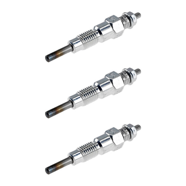 3 Glow Plugs Metal Glow Plugs 10 V NGK Aftermarket Expertise for YANMAR