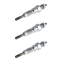 3 Glow Plugs Metal Glow Plugs 10 V NGK Aftermarket...
