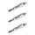 3 Glow Plugs Metal Glow Plugs 10 V NGK Aftermarket Expertise for YANMAR