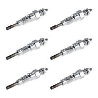 6 Glow Plugs Metal Glow Plugs 10 V NGK Aftermarket...