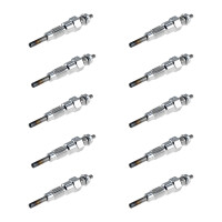 10 Glow Plugs Metal Glow Plugs 10 V NGK Aftermarket...