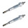 2 Glow Plugs Metal Glow Plugs 10 V NGK Aftermarket Expertise for MITSUBISHI