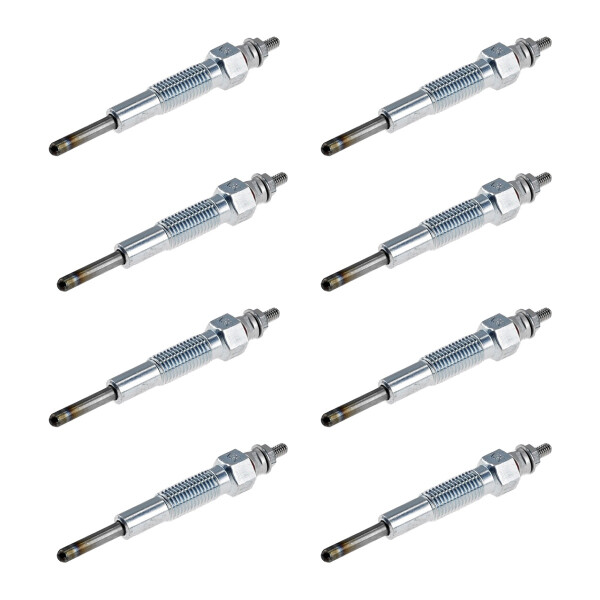 8 Glow Plugs Metal Glow Plugs 10 V NGK Aftermarket Expertise for MITSUBISHI