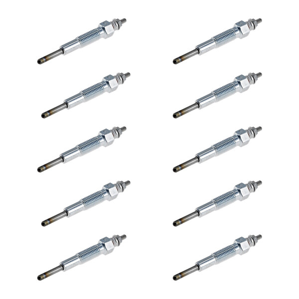 10 Glow Plugs Metal Glow Plugs 10 V NGK Aftermarket Expertise for MITSUBISHI