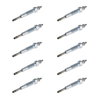10 Glow Plugs Metal Glow Plugs 10 V NGK Aftermarket...