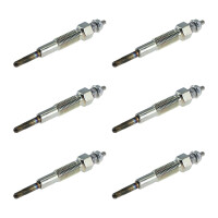 6 Glow Plugs Metal Glow Plugs 11 V NGK D-Power for e.g....