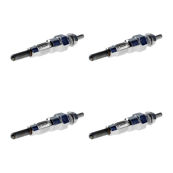 4 Glühkerzen Metall-Glühkerze 10,5 V NGK Aftermarket-Expertise für u.a. KUBOTA