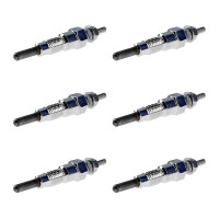 6 Glow Plugs Metal Glow Plugs 10.5 V NGK IAM expertise...