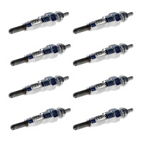 8 Glow Plugs Metal Glow Plugs 10.5 V NGK IAM expertise...