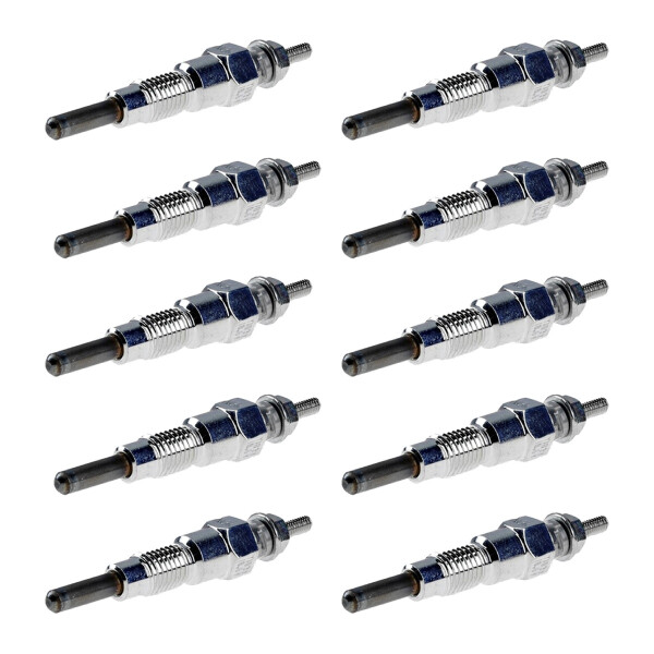 10 Glow Plugs Metal Glow Plugs 10.5 V NGK IAM expertise for KUBOTA and others