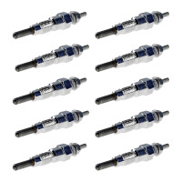 10 Glow Plugs Metal Glow Plugs 10.5 V NGK IAM expertise...