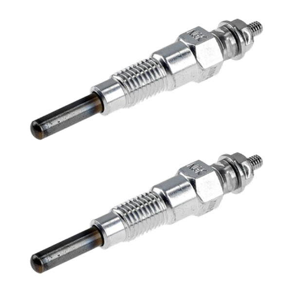 2 Glühkerzen Metall-Glühkerze 9,5 V NGK Aftermarket-Expertise für u.a. NISSAN