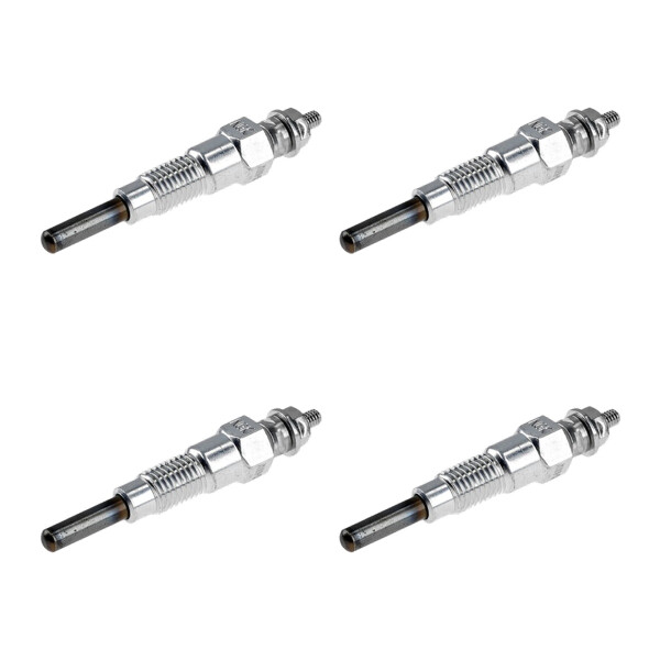 4 Glow Plugs Metal Glow Plugs 9.5 V NGK IAM expertise for NISSAN and others