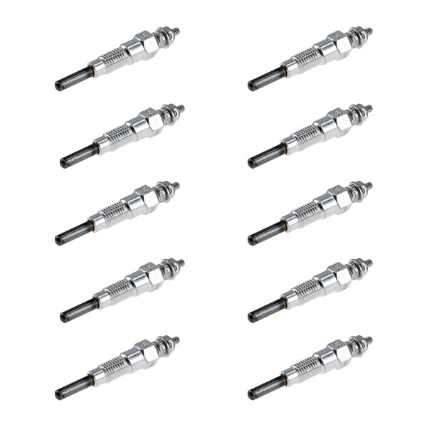 10 Glow Plugs Metal Glow Plugs 9.5 V NGK IAM expertise for NISSAN and others