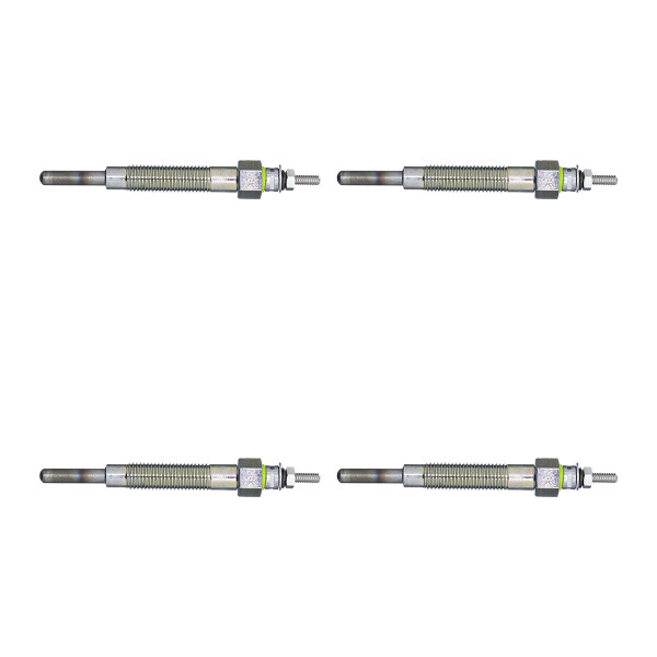 4 Glühkerzen Metall-Glühkerze 6 V NGK passend für u.a. MITSUBISHI GALANT