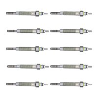 10 Glühkerzen Metall-Glühkerze 6 V NGK passend...