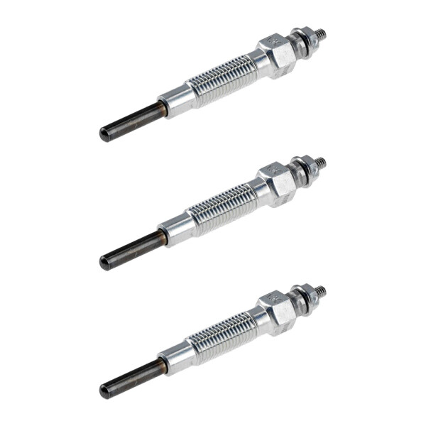 3 Glow Plugs Metal Glow Plugs 10.5 V NGK Aftermarket Expertise for MITSUBISHI