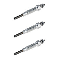 3 Glow Plugs Metal Glow Plugs 10.5 V NGK Aftermarket...