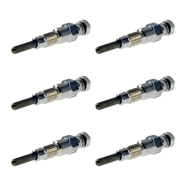 6 Glow Plugs Metal Glow Plugs 11 V NGK IAM expertise for NISSAN and others
