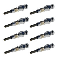 8 Glow Plugs Metal Glow Plugs 11 V NGK IAM expertise for...