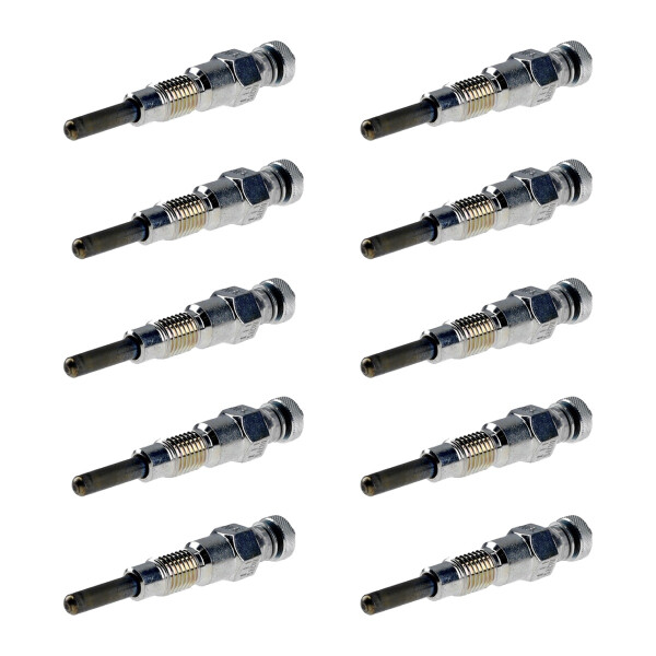 10 Glow Plugs Metal Glow Plugs 11 V NGK IAM expertise for NISSAN and others