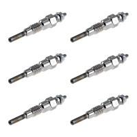 6 Glow Plugs Metal Glow Plugs 10.5 V NGK IAM expertise...