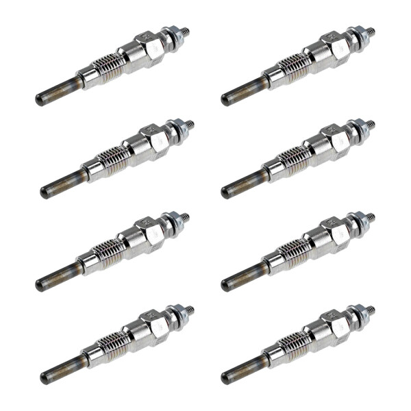 8 Glühkerzen Metall-Glühkerze 10,5 V NGK Aftermarket-Expertise für u.a. NISSAN